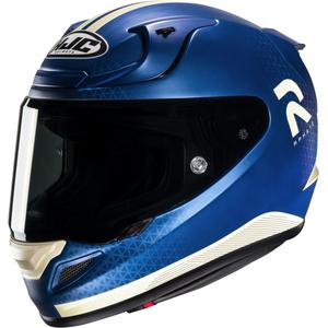 HJC RPHA 12 Enoth MC2SF casque moto intégral bleu et blanc
