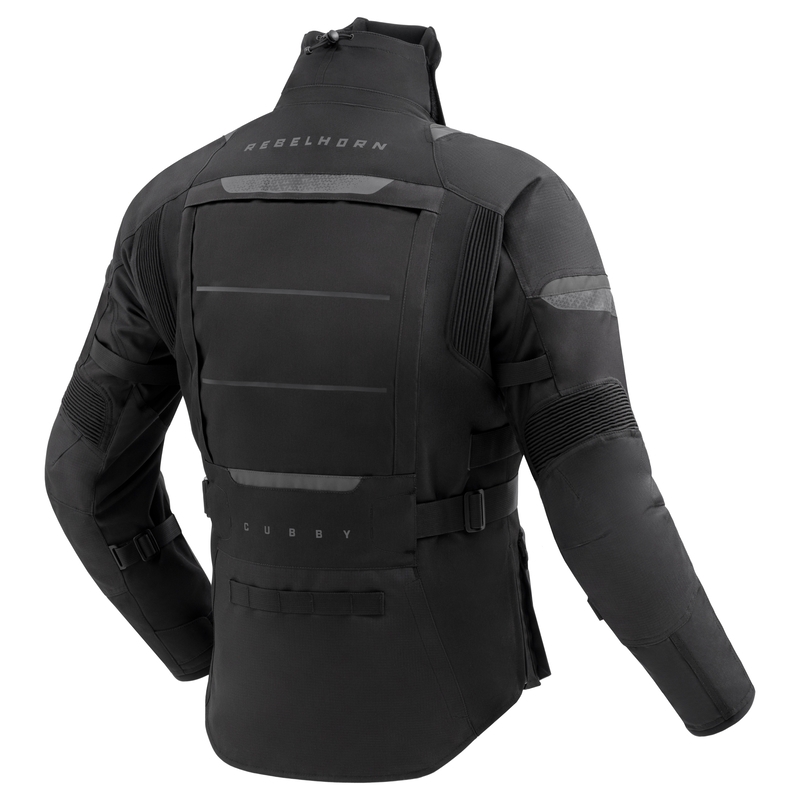 Veste moto Rebelhorn Cubby V noire