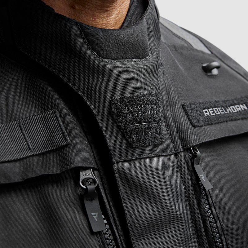 Veste moto Rebelhorn Cubby V noire