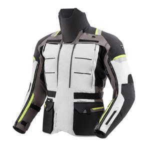 Veste moto Rebelhorn Cubby V noir-gris-jaune fluo