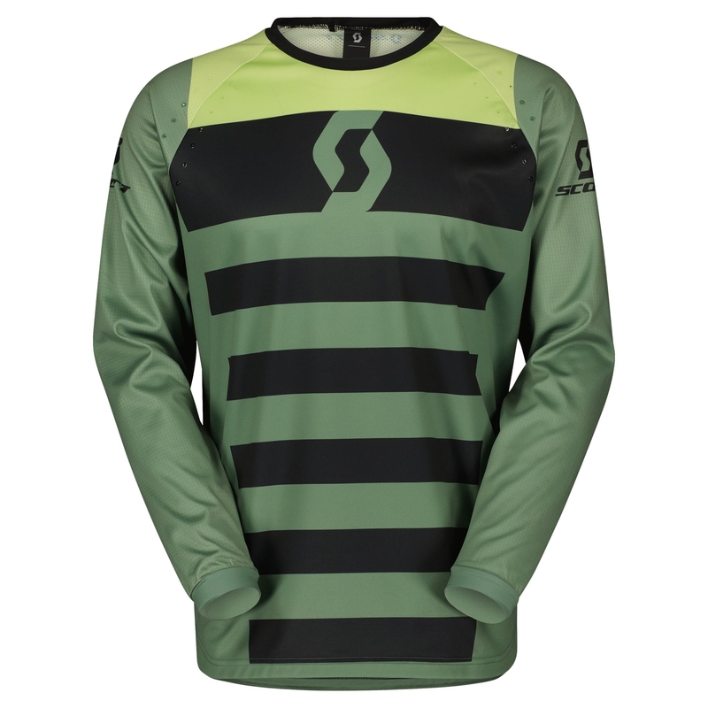 Maillot motocross Scott EVO RACE vert-noir