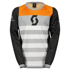 Maillot motocross enfant Scott EVO RACE noir-orange