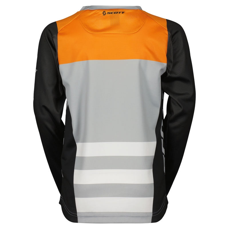 Maillot motocross enfant Scott EVO RACE noir-orange