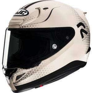 Casque moto intégral HJC RPHA 12 Enoth MC9 beige-gris