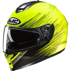 Casque moto intégral HJC C70N Sway MC3H noir-jaune fluo