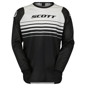 Maillot motocross Scott EVO SWAP noir et blanc