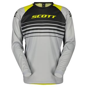 Maillot motocross Scott EVO SWAP gris-jaune