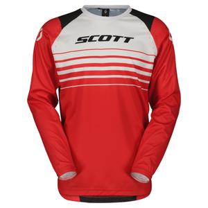 Maillot motocross Scott EVO SWAP rouge-noir