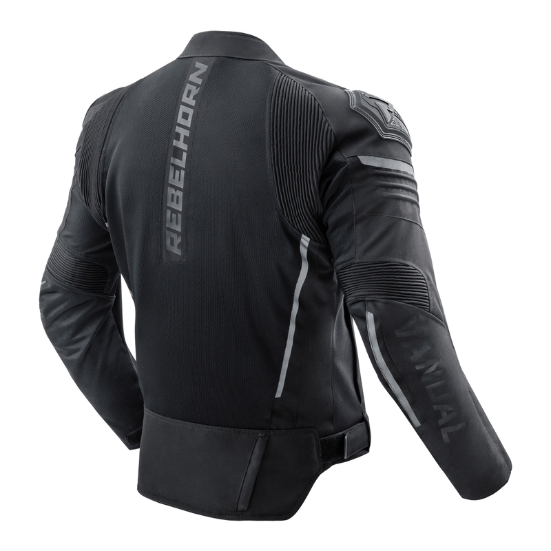 Veste de moto Rebelhorn Vandal Mesh Black