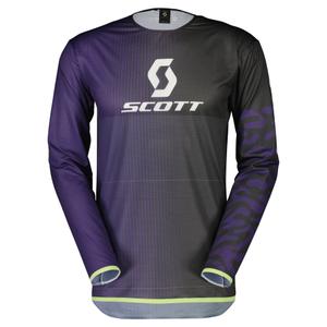 Maillot motocross Scott PODIUM PRO violet et menthe
