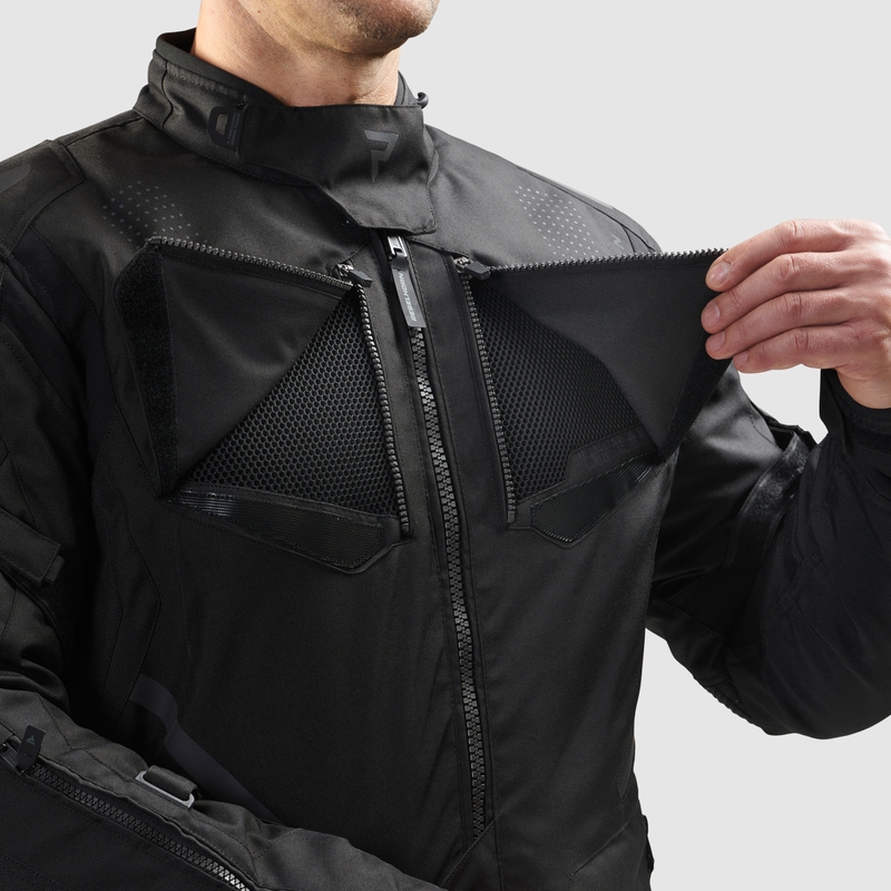 Veste de moto Rebelhorn Hiker IV noire