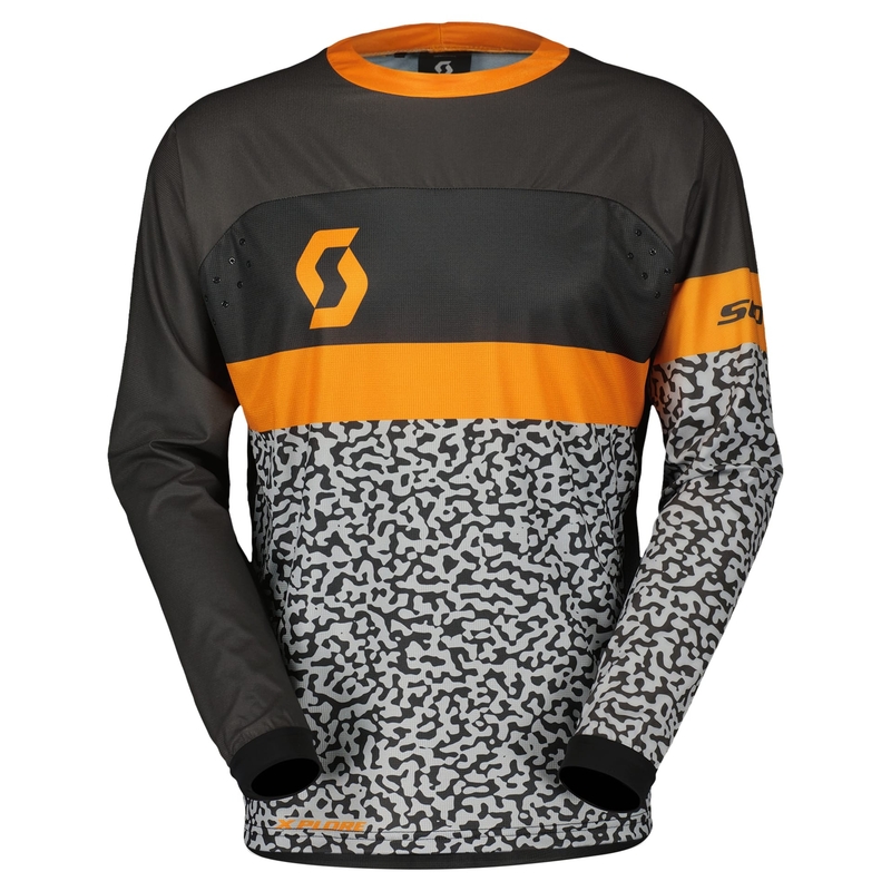 Maillot motocross Scott X-PLORE SWAP gris-orange