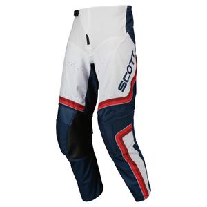 Scott EVO DIRT Motocross Pantalon rouge et blanc