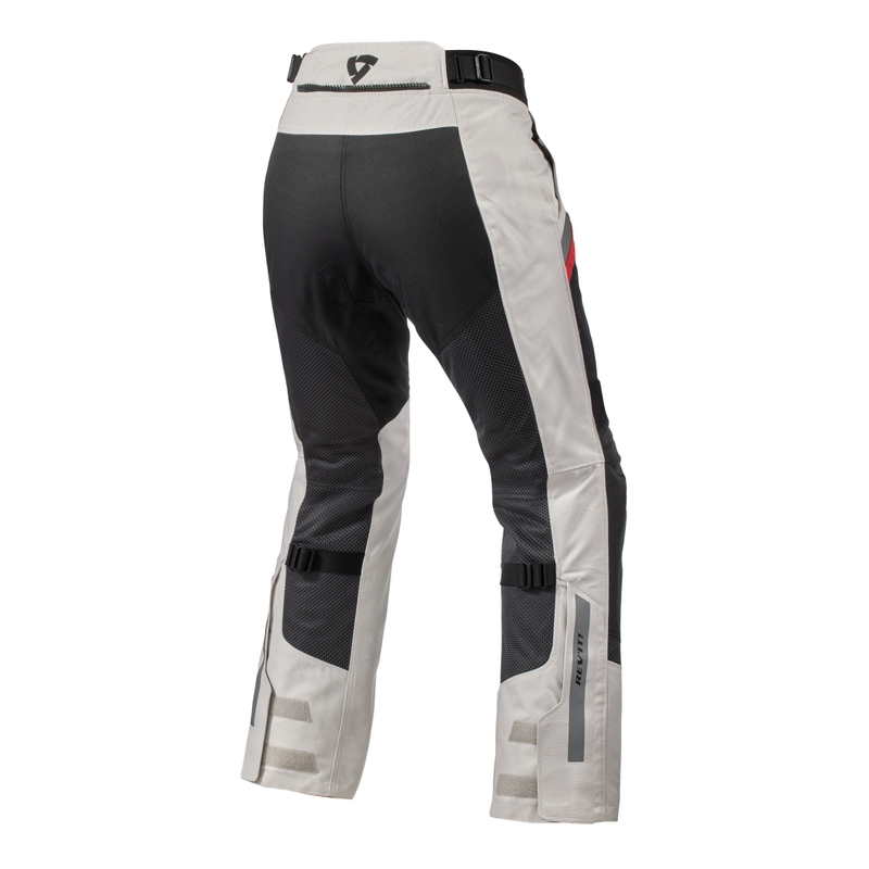 Pantalon de moto Revit Tornado 4 H2O pour femme, gris et noir