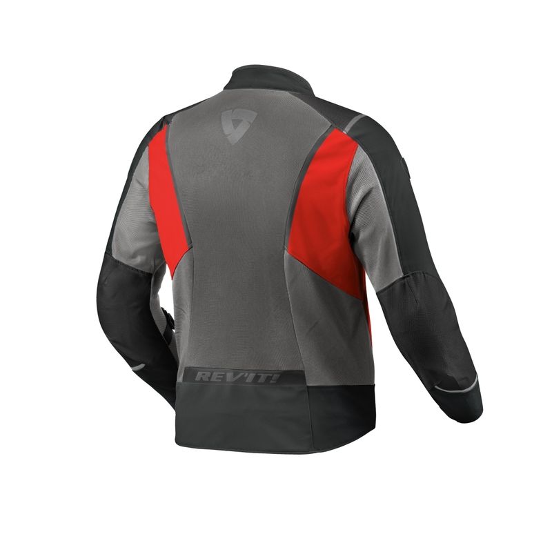 Veste moto Revit Airwave 4 anthracite-rouge