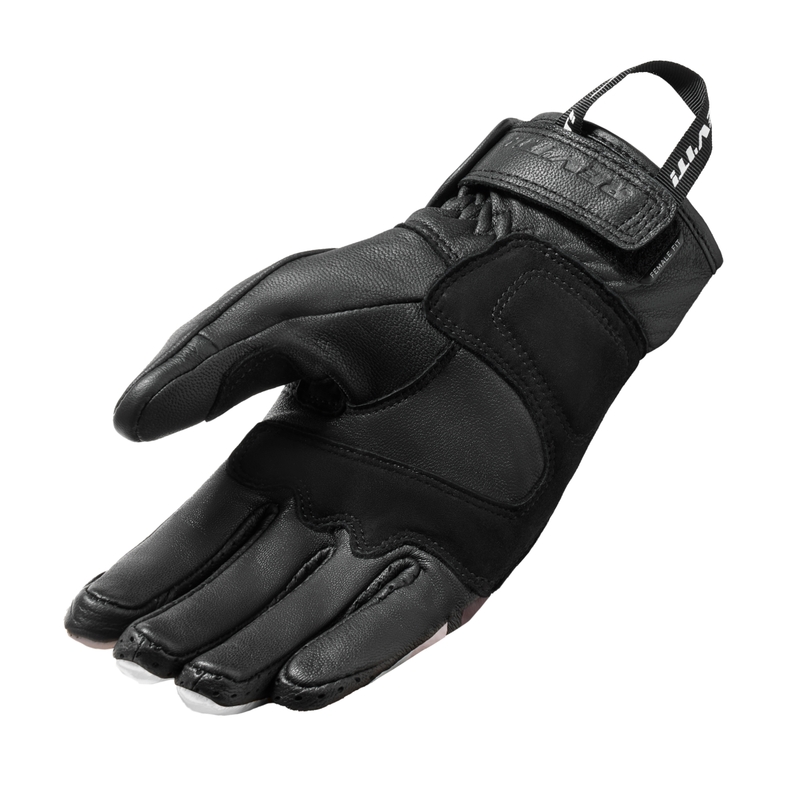 Gants de moto Revit Redhill noirs et roses pour femmes