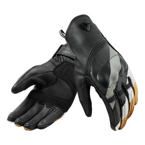 Gants de moto Revit Redhill noirs et jaunes pour femmes