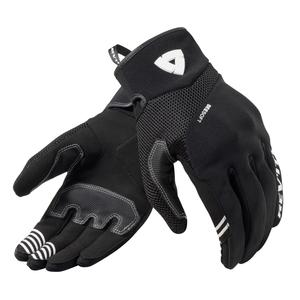 Gants de moto Revit Endo noir et blanc pour femmes