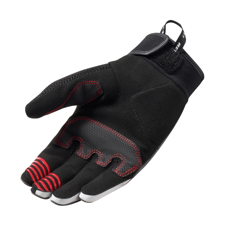 Gants de moto Revit Endo gris-noir