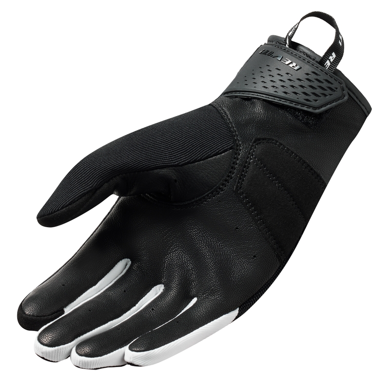 Gants moto Revit Mosca 2 noir et blanc