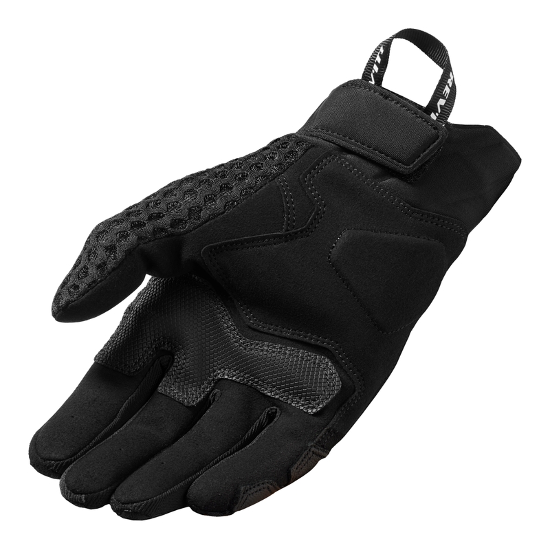 Gants de moto Revit Veloz noirs