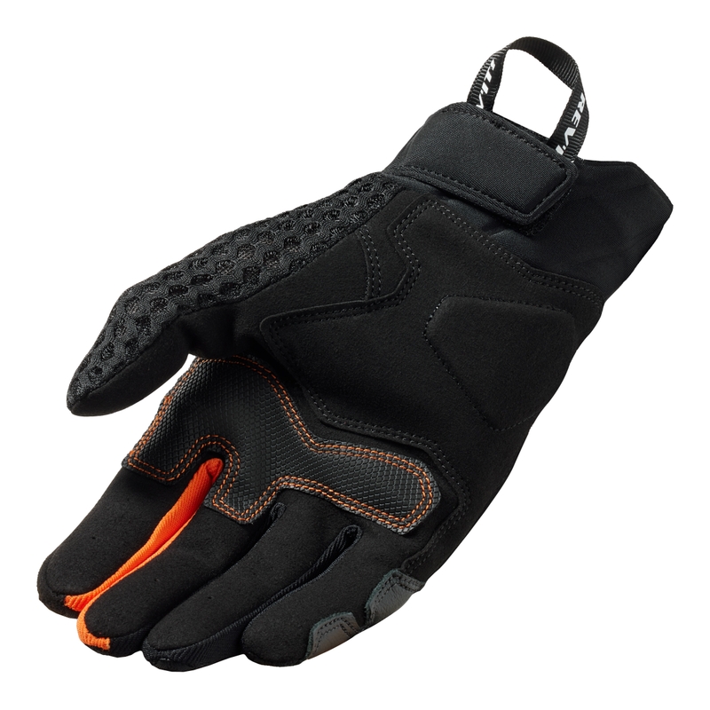 Gants de moto Revit Veloz noir-orange