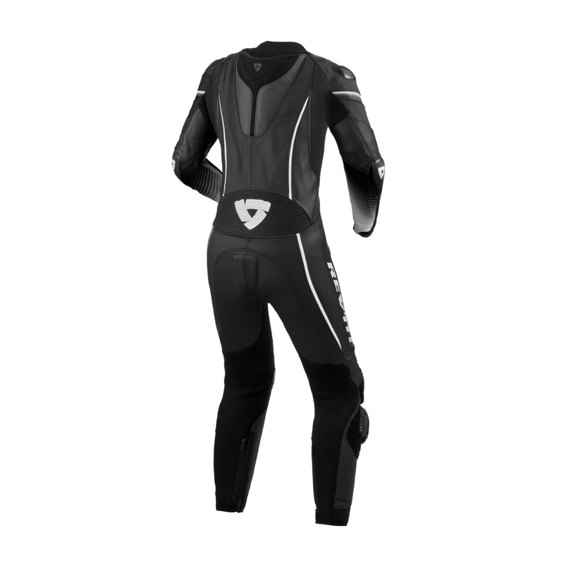 Combinaison de moto Revit Xena 4 noir et blanc pour femmes