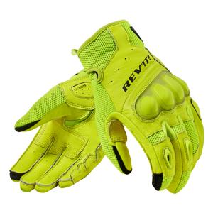 Gants moto Revit Ritmo jaune fluo