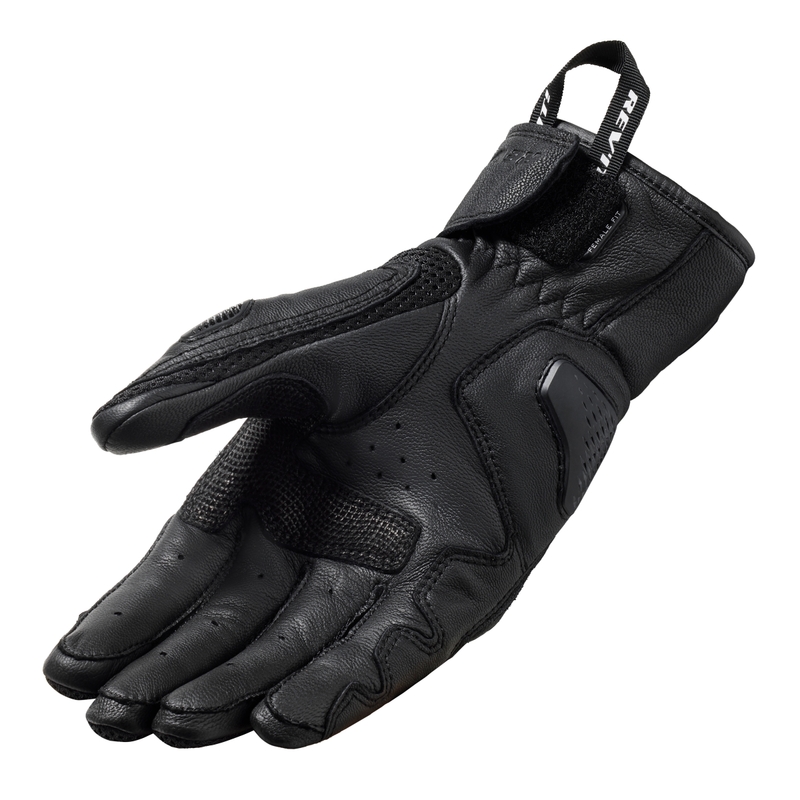Gants de moto Revit Dirt 4 pour femmes, noirs