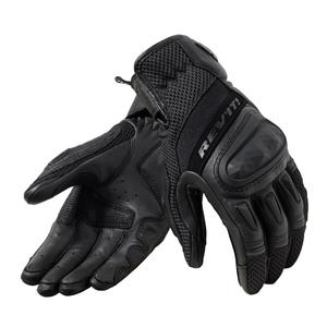 Gants de moto Revit Dirt 4 pour femmes, noirs