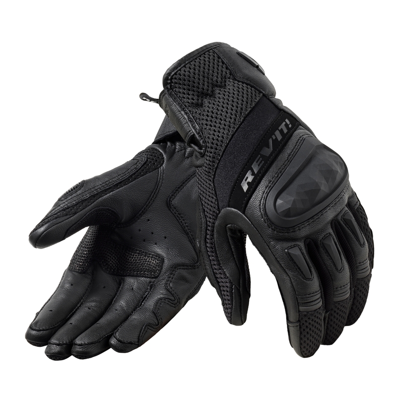 Gants de moto Revit Dirt 4 pour femmes, noirs