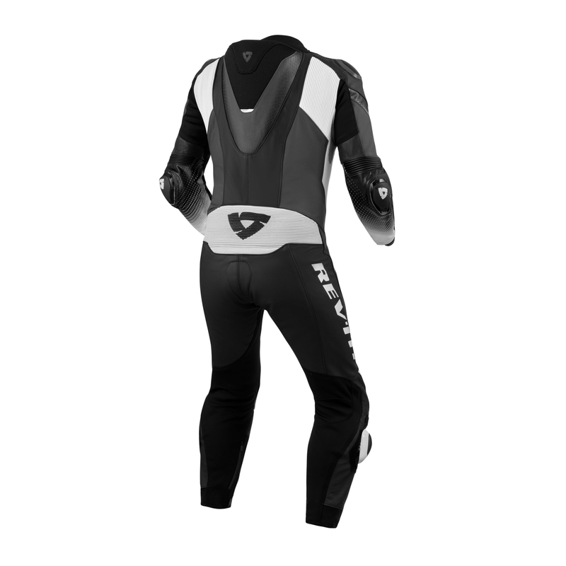 Combinaison de moto Revit Control noire et blanche