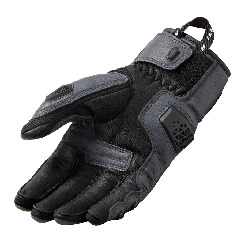 Gants de moto Revit Sand 4 gris-noir soldes