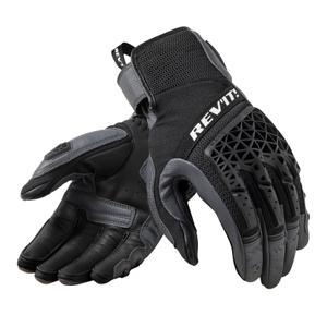 Gants de moto Revit Sand 4 gris-noir soldes