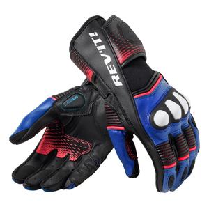 Gants de moto Revit Xena 4 noir et bleu pour femme