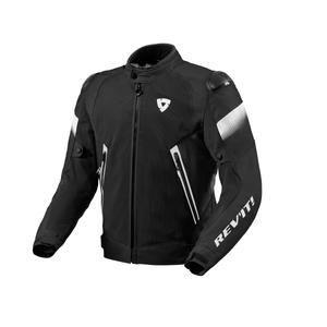 Veste moto Revit Control Air H2O noir et blanc