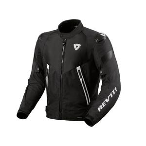 Veste moto Revit Control H2O noir-blanc