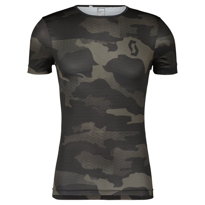 T-shirt thermique Scott UNDERWEAR CARBON noir-gris