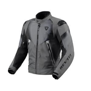 Blouson moto Revit Control H2O gris-noir