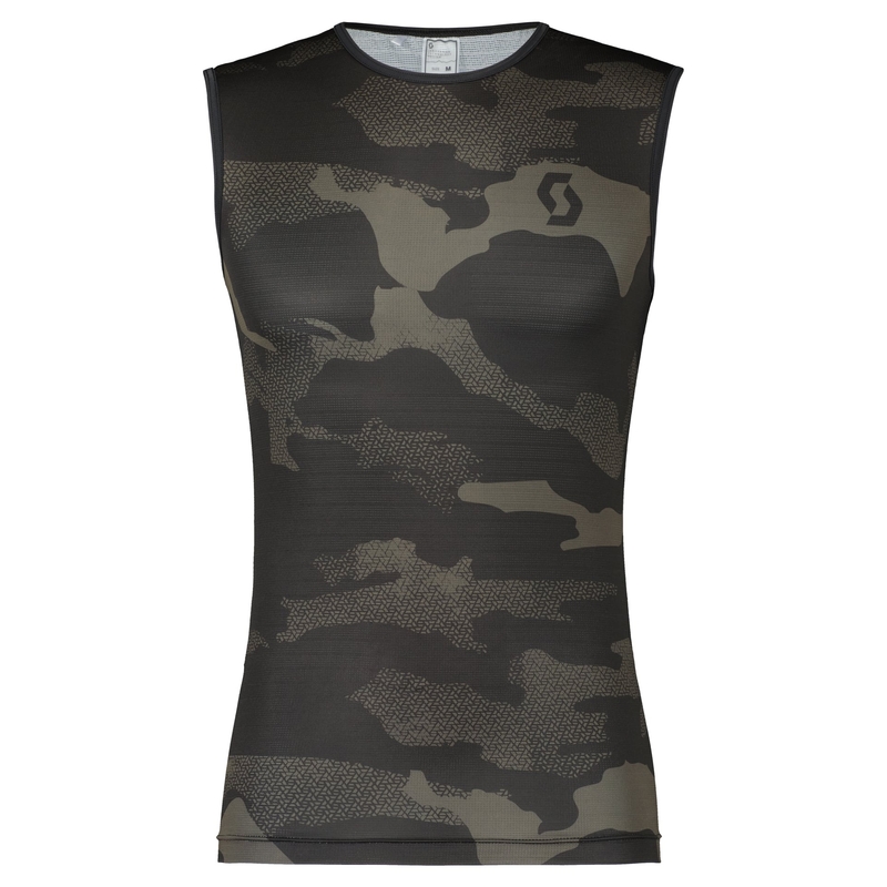 Débardeur thermique Scott UNDERWEAR CARBON noir-gris