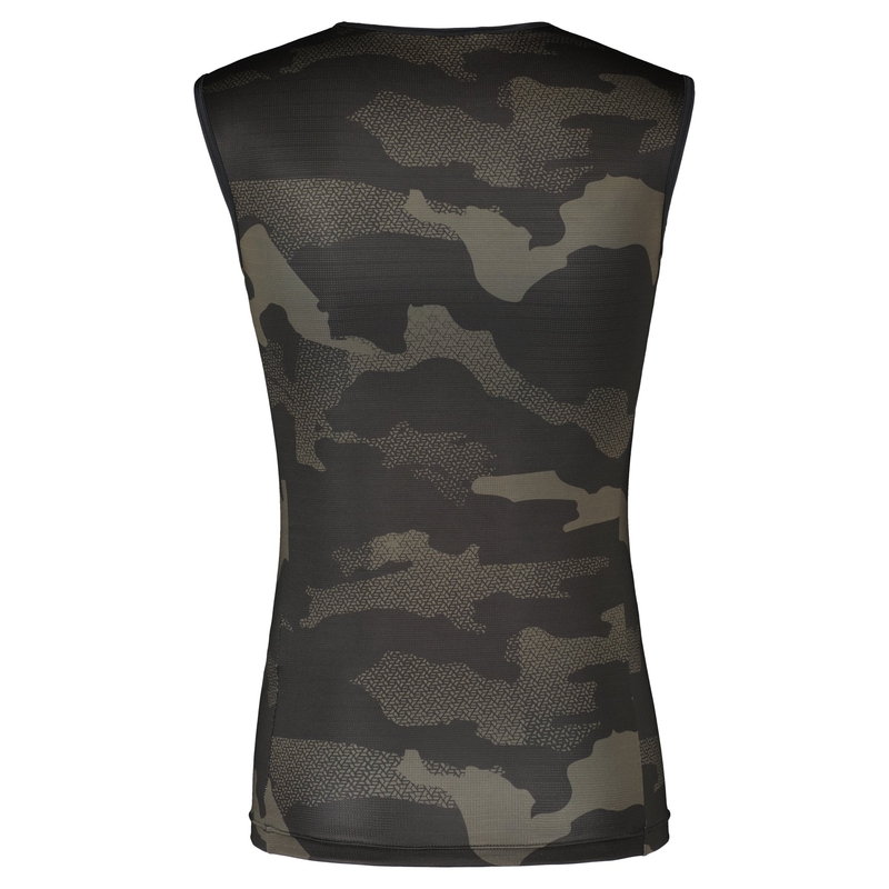 Débardeur thermique Scott UNDERWEAR CARBON noir-gris