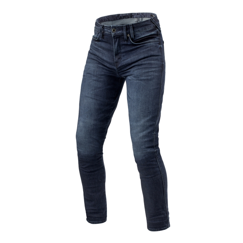 Revit Carlin SK Extended Motorcycle Jeans Dark Blue