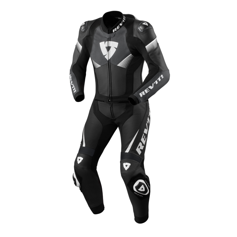 Combinaison en cuir Revit Combi Argon 2 noir-blanc