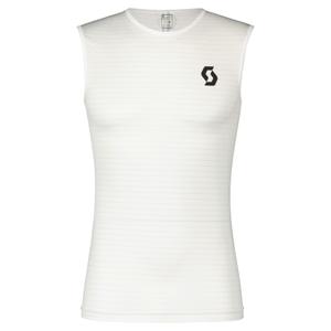 Débardeur thermique Scott UNDERWEAR CARBON blanc-noir