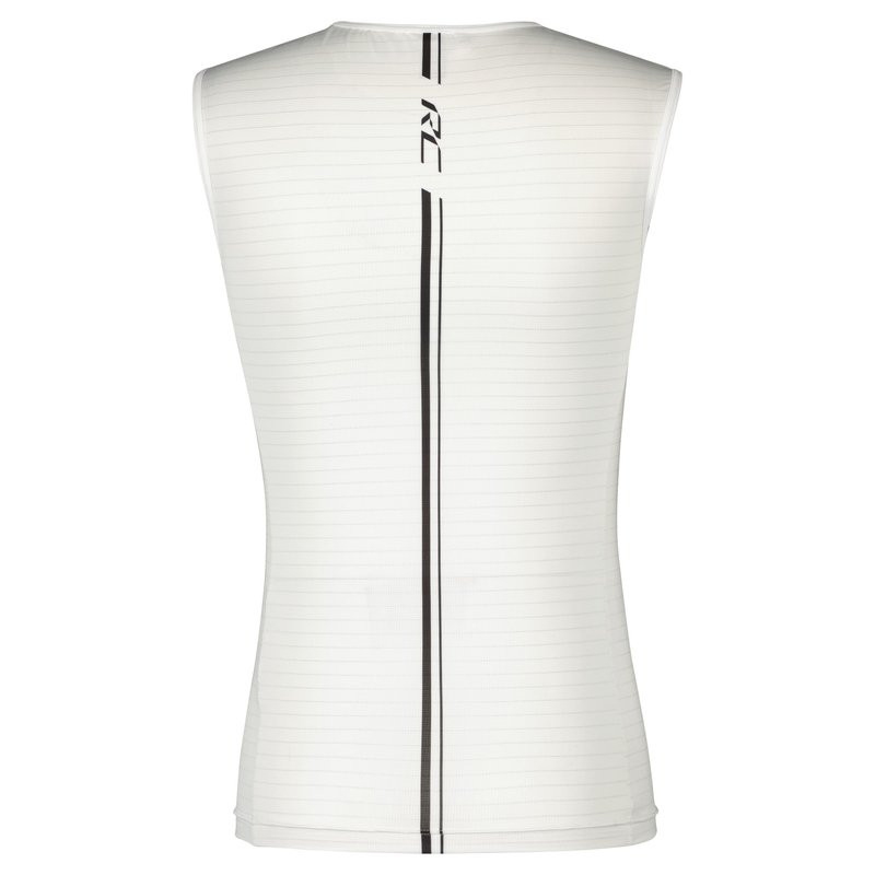 Débardeur thermique Scott UNDERWEAR CARBON blanc-noir
