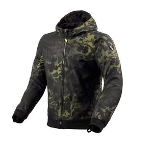 Veste softshell Revit Saros WB noir-vert foncé