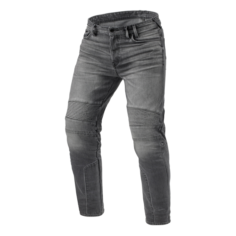 Jean moto raccourci Revit Moto 2 TF gris