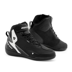 Bottes de moto Revit G-Force 2 H2O noires et blanches