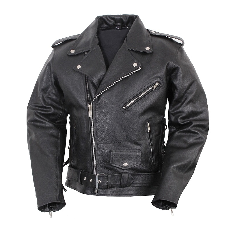 SET : Bottes de cheval RSA KW + ceinture en cuir RSA Classic + veste en cuir RSA Crooked