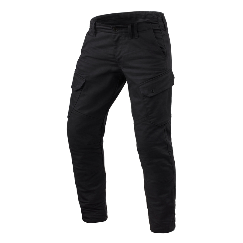 Revit Cargo 2 TF Black Motorcycle Jeans
